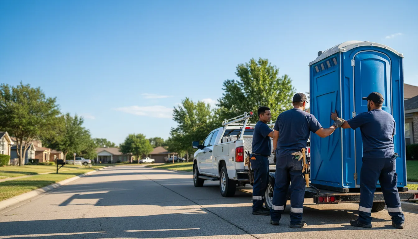Portable Toilet Rental in Wellston, OK near me